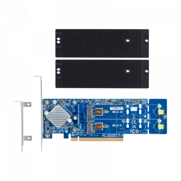 GIGABYTE CMT3160 - 4x NVMe M.2 RAID Controller